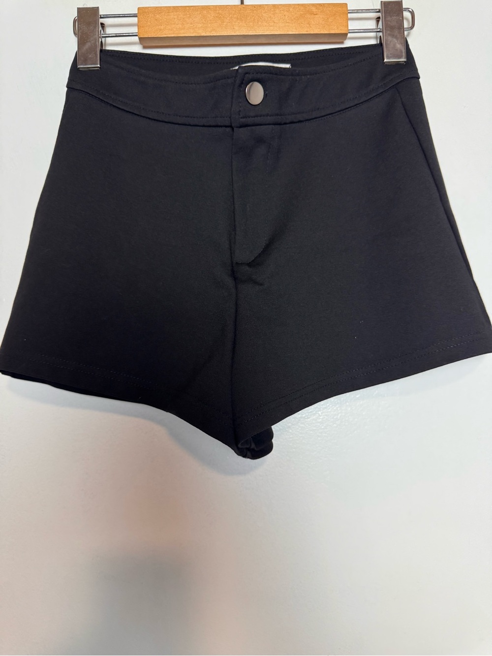 Black high waisted shorts size small